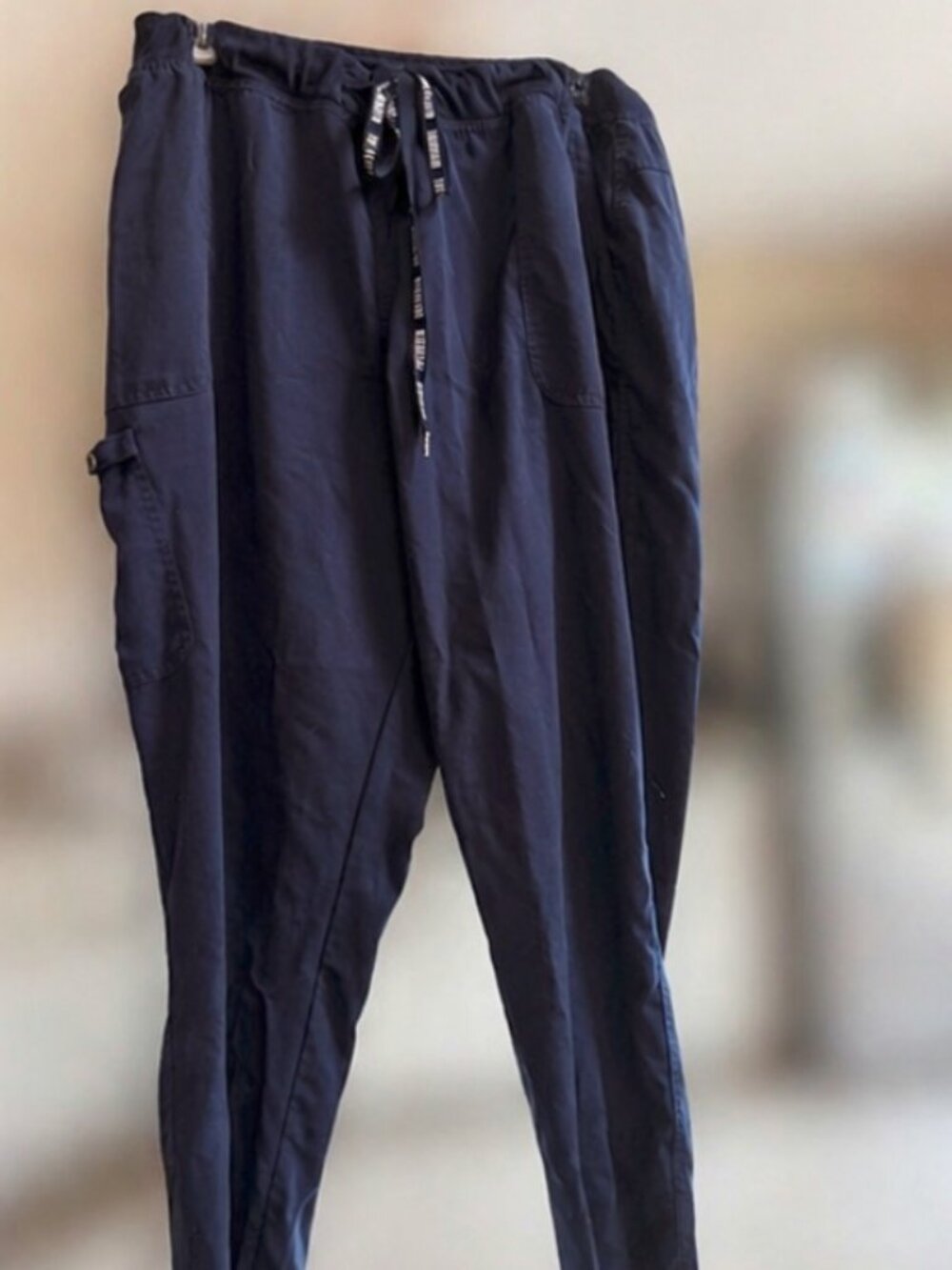 Med Couture Women’s Navy Blue Scrub Pants 2XL